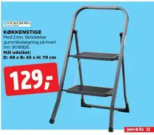 jem & fix KØKKENSTIGE, DKK 129 tilbud