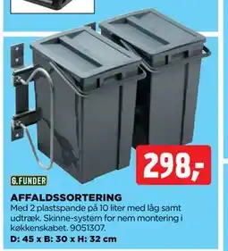 jem & fix AFFALDSSORTERING, DKK 298 tilbud