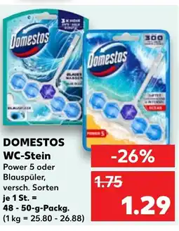 Kaufland DE DOMESTOS WC-Stein tilbud
