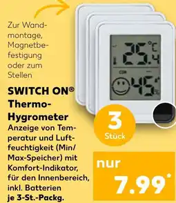 Kaufland DE SWITCH ONⓇ Thermo- Hygrometer tilbud
