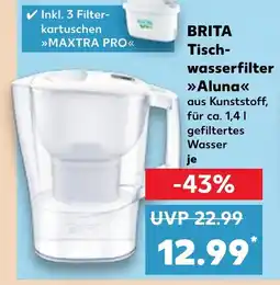 Kaufland BRITA Tisch- wasserfilter >>Aluna<< tilbud