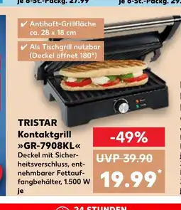 Kaufland TRISTAR Kontaktgrill >>>GR-7908KL<< tilbud