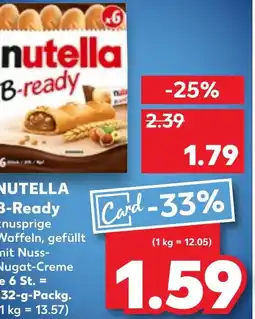 Kaufland NUTELLA B-Ready tilbud