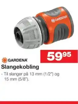 Bauhaus GARDENA Slangekobling tilbud