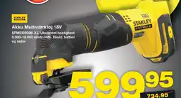 Bauhaus STANLEY Akku Multiværktøj 18V tilbud