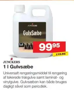 Bauhaus JUNCKERS Gulvsæbe tilbud