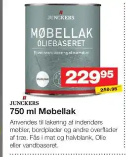 Bauhaus JUNCKERS Møbellak tilbud