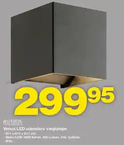 Bauhaus Venus LED udendørs væglampe tilbud