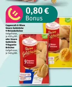 REWE DE Coppenrath & Wiese Unsere Goldstücke 9 Weizenbrötchen tilbud