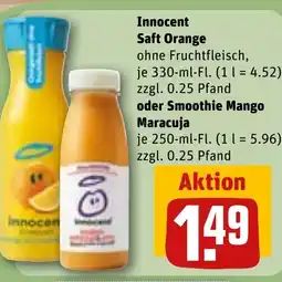 REWE DE Innocent Saft Orange tilbud
