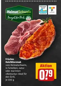 REWE DE Frisches Holzfällersteak tilbud