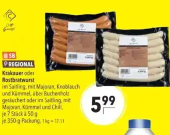 Citti Krakauer oder rostbratwurst tilbud