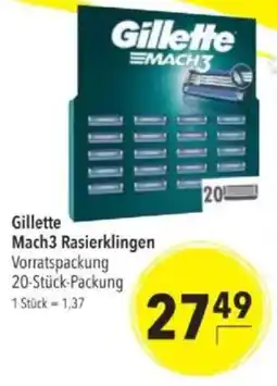 Citti GILLETTE Mach3 rasierklingen tilbud