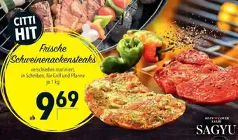 Citti Frische schweinenackensteaks tilbud