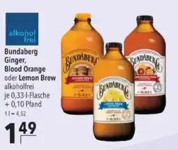 Citti BUNDABERG Ginger, blood orange oder lemon brew tilbud