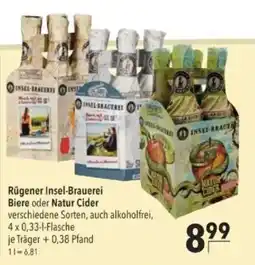 Citti Rügener insel-brauerei biere oder natur cider tilbud