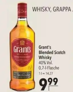 Citti GRANT'S Blended scotch whisky tilbud