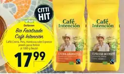 Citti Bio fairtrade café intención tilbud