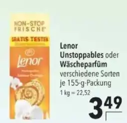 Citti LENOR Unstoppables oder wäscheparfüm tilbud