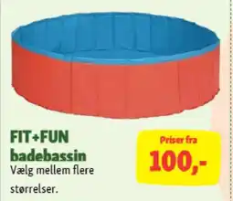 Maxi Zoo Fit+fun badebassin tilbud