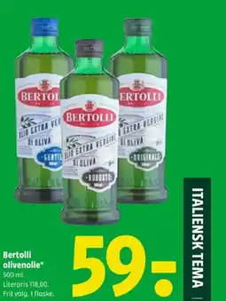 Coop 365 Bertolli olivenolie* tilbud