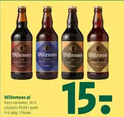 Coop 365 Willemoes øl tilbud