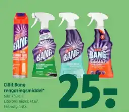 Coop 365 Cillit Bang rengøringsmiddel* tilbud