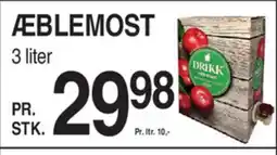 ABC Lavpris ÆBLEMOST tilbud