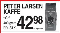 ABC Lavpris PETER LARSEN KAFFE tilbud