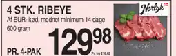 ABC Lavpris 4 STK. RIBEYE tilbud