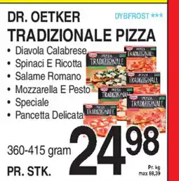ABC Lavpris DR. OETKER TRADIZIONALE PIZZA tilbud