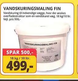 Farveland VANDSKURINGSMALING FIN tilbud