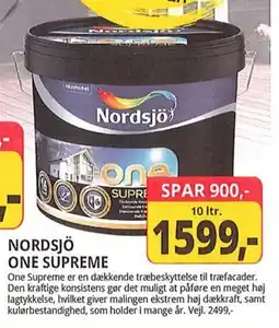 Farveland NORDSJÖ ONE SUPREME tilbud