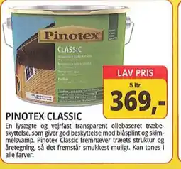 Farveland PINOTEX CLASSIC tilbud