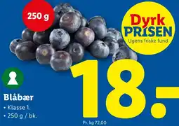 Lidl Blåbær tilbud
