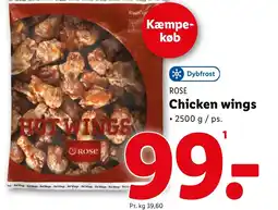Lidl ROSE Chicken wings tilbud