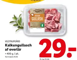 Lidl VILSTRUPGARD Kalkungullasch af overlår tilbud