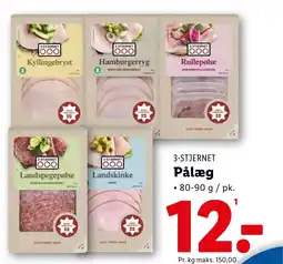 Lidl 3-STJERNET Pålæg tilbud