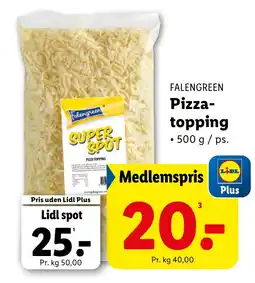 Lidl FALENGREEN Pizza- topping tilbud
