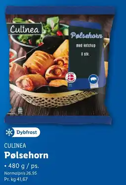 Lidl CULINEA Pølsehorn tilbud