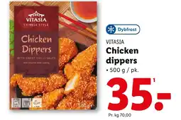 Lidl VITASIA Chicken dippers tilbud