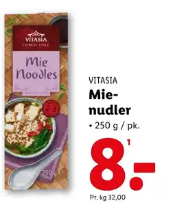 Lidl VITASIA Mie- nudler tilbud