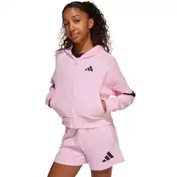 Sport 24 adidas Future Icons 3-Stripes G 2 Full Zip Hættetrøje Børn tilbud