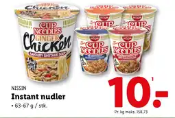Lidl NISSIN Instant nudler tilbud