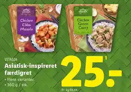 Lidl VITASIA Asiatisk-inspireret færdigret tilbud