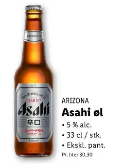 Lidl ARIZONA Asahi ol tilbud