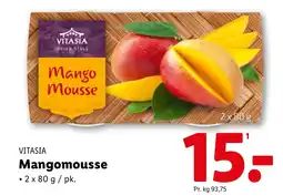 Lidl VITASIA Mangomousse tilbud