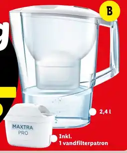 Lidl B Vandfilterkande tilbud