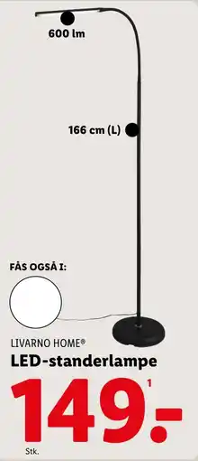 Lidl LIVARNO HOME® LED-standerlampe tilbud