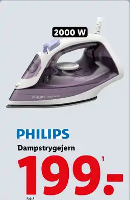 Lidl PHILIPS Dampstrygejern tilbud